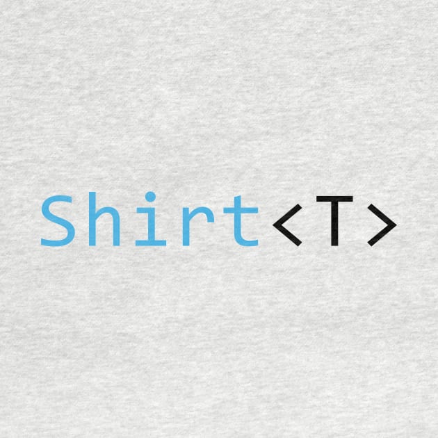 Shirt Programming Code Design by mangobanana